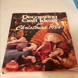 Decorating Craft Ideas for Christmas 1984 Book